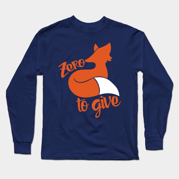 Zero FOX to give Long Sleeve T-Shirt by bubbsnugg